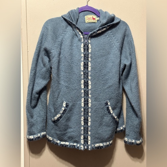 The Alpaca Connection Zip Up Cardigan - Picture 3 of 6